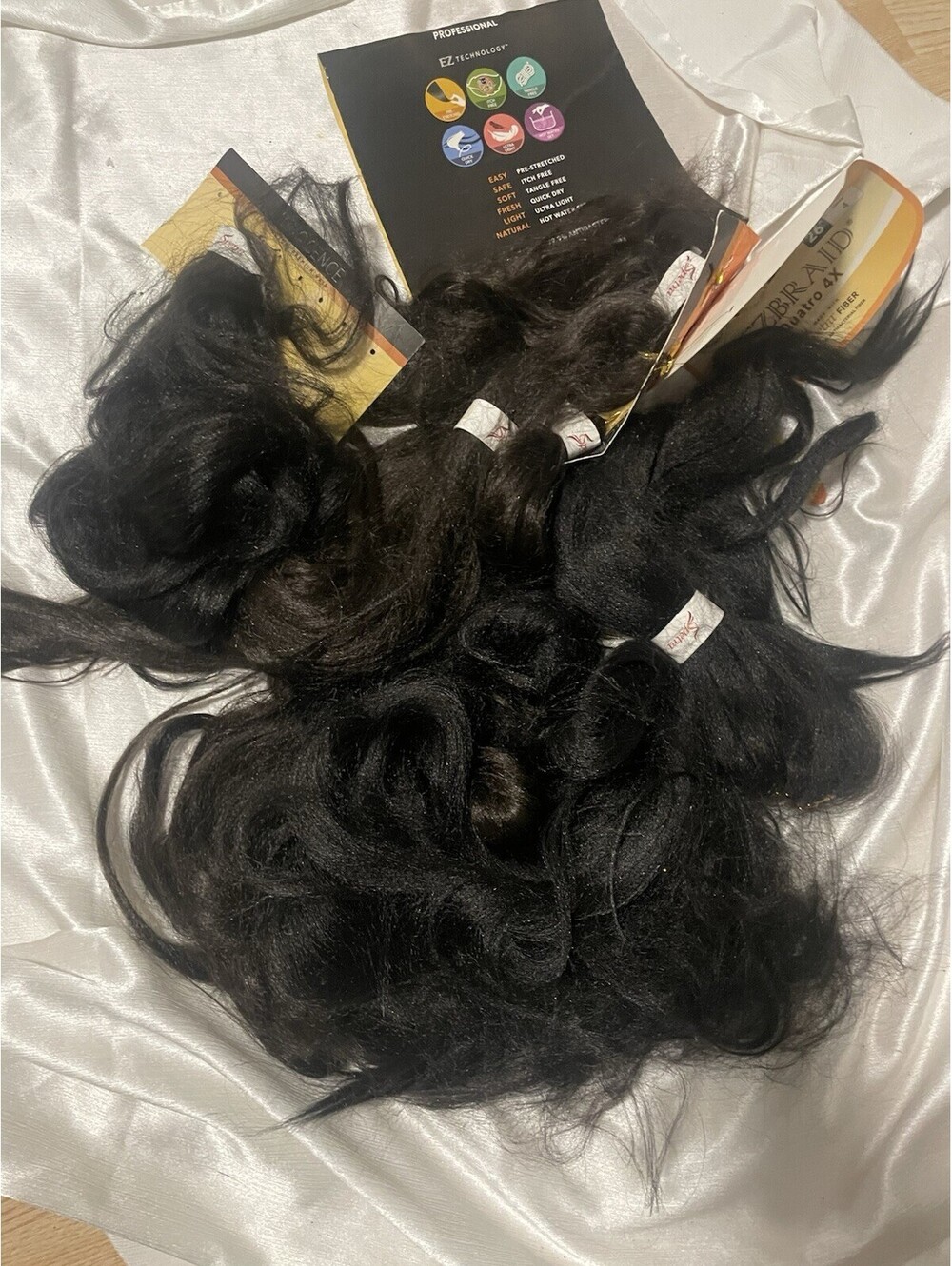Braiding Hair Brown And Black Lots Of It